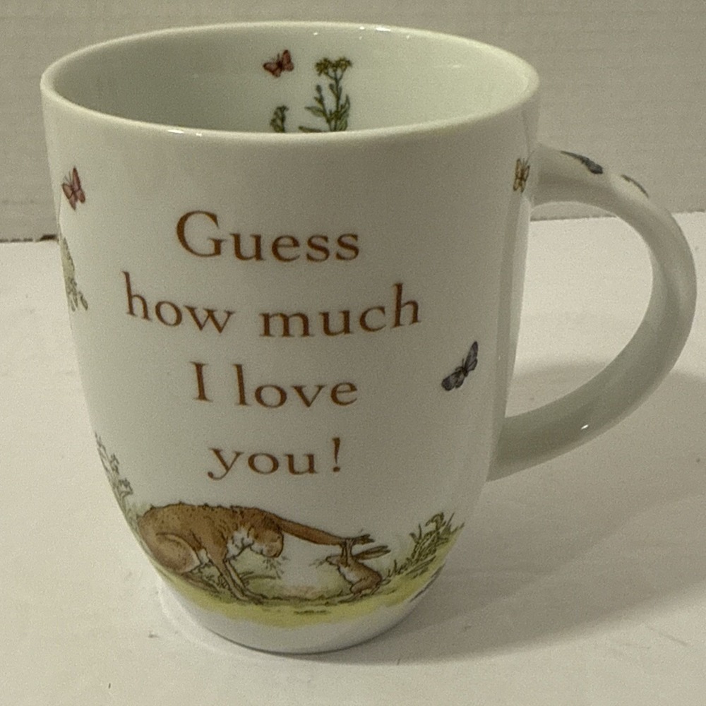 Guess How Much I Love You Coffee Mug Konitz Germany Rabbit Bunny-Mom‎ Baby